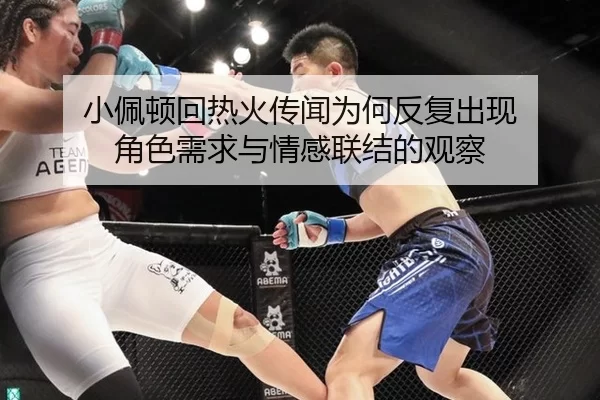 小佩顿回热火传闻为何反复出现 角色需求与情感联结的观察